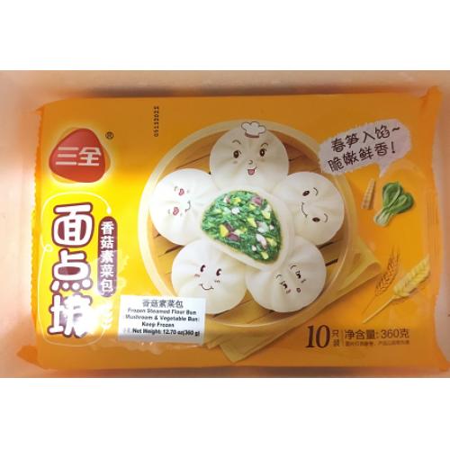 三全香菇素菜包(360g)