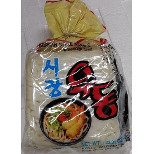 韩国三立乌冬海鲜味，内附调料包 3x200g