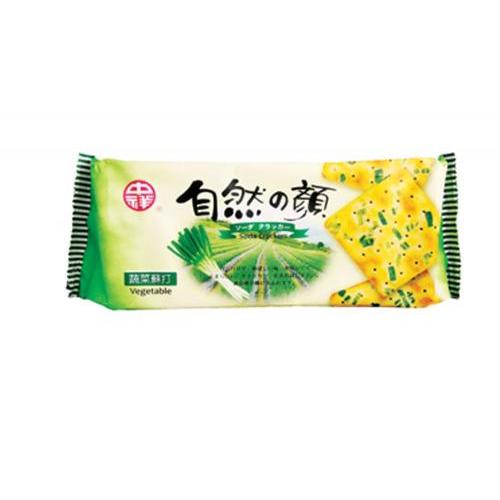 自然之颜蔬菜苏打饼-140克