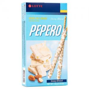 乐天 Pepero 巧克力棒 Snowy Almond 32g