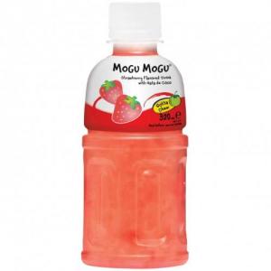 Mogu Mogu 磨谷磨谷 草莓味椰果饮料 320ml