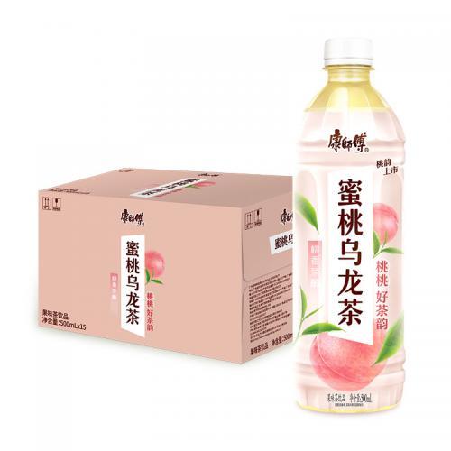 康师傅蜜桃乌龙茶500ml_果味饮料_饮料冲调_伦敦长城超市