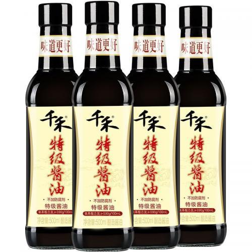 千禾特级酱油 500ml