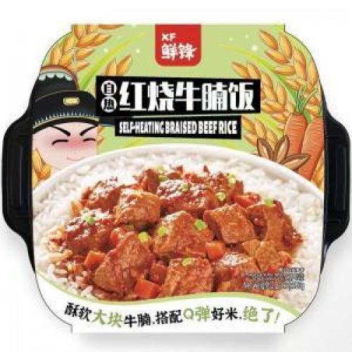 鲜锋自热红烧牛腩饭380克