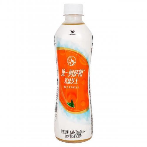 统一阿萨姆岩盐芝士味奶茶 450ml