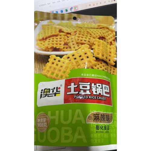 澳华土豆锅巴 麻辣