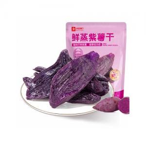 良品铺子鲜蒸紫薯干150g