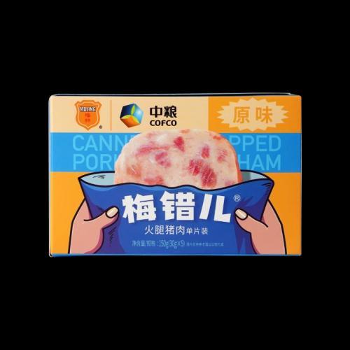 中粮梅林梅错儿午餐肉单独包装独立片装