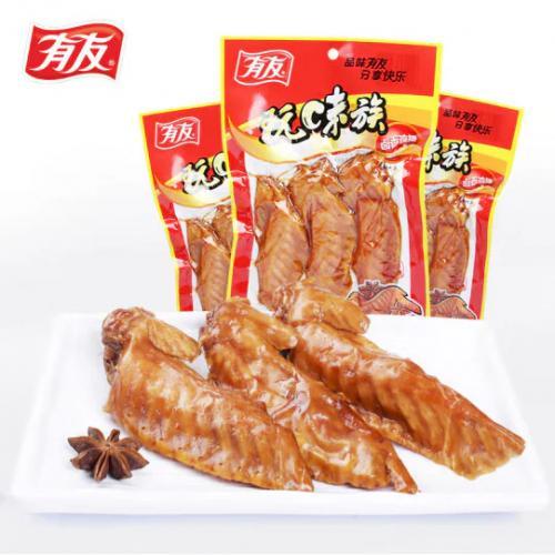 有友卤香鸡翅120克