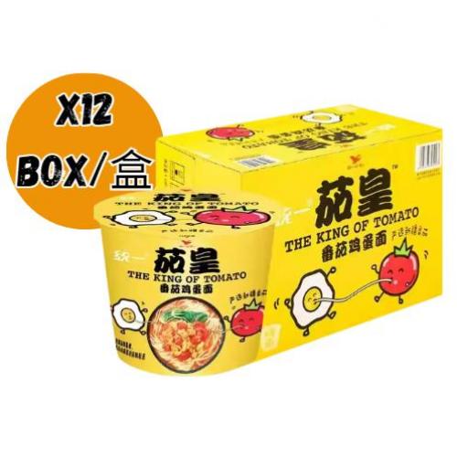 统一茄皇鸡蛋面杯装 127克
