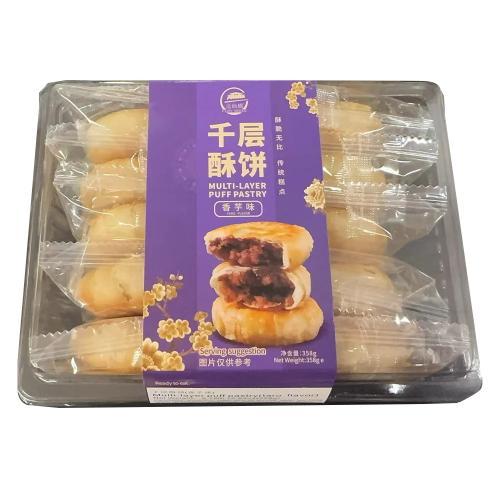 送仙桥香芋千层酥饼 358克
