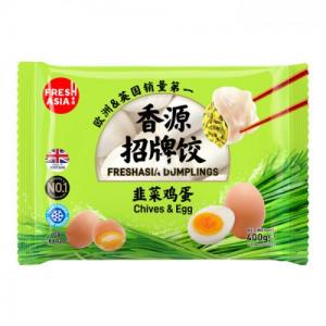香源韭菜鸡蛋水饺 400g