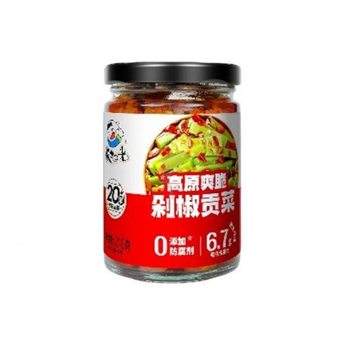 饭扫光剁椒贡菜201克