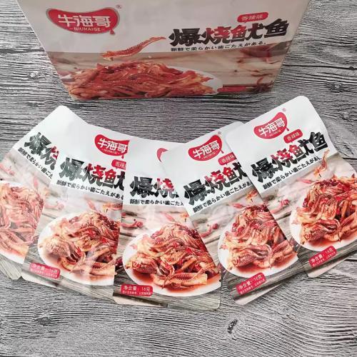 牛海哥爆烧鱿鱼 香辣15X20克