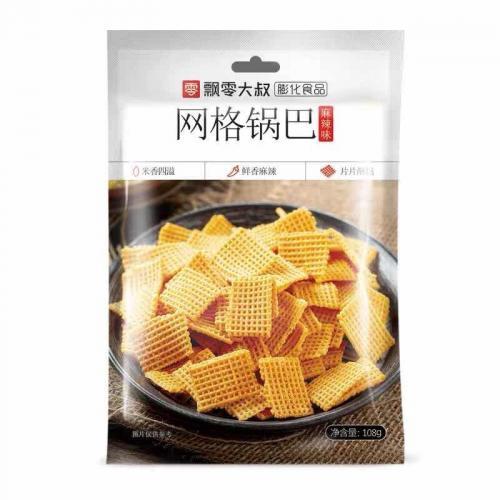 飘零大叔网格锅巴 68克