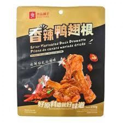 良品铺子鸭翅根 香辣150克