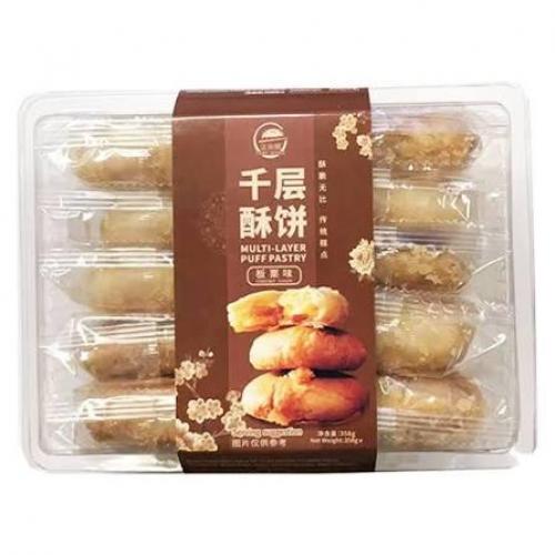 送仙桥千层酥饼板栗味10X35.8克